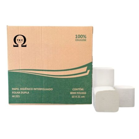 Papel Higiênico Interfolhado - Folha Dupla